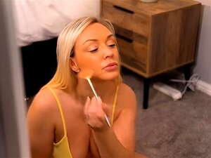 Masturbador DownBlouse-Amber Deen-Paja en el