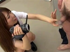 Japanese sailor suit fingeringa guy's anal
