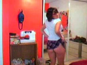 caliente se desnuda en la webcam