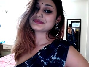 Masturbación desi india amateur en webcam