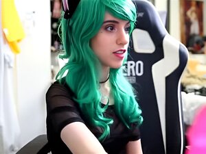 Juego de rol de anime caliente en webcam