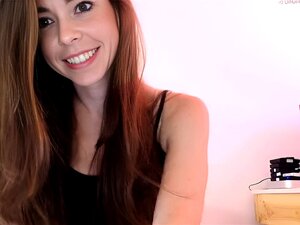 Linda morena rizada solo webcam